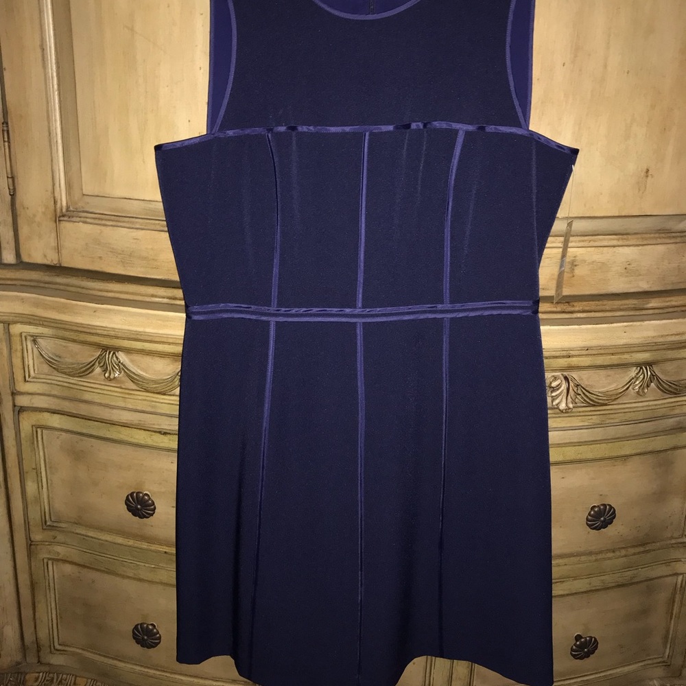 Cremieux navy dress